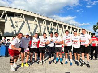 ARKU Mitarbeitende beim B2Run in Karlsruhe